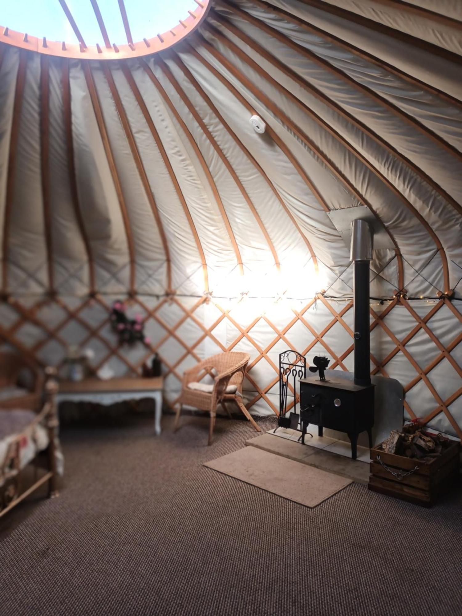 Gingerbread Yurts Luxe tent *